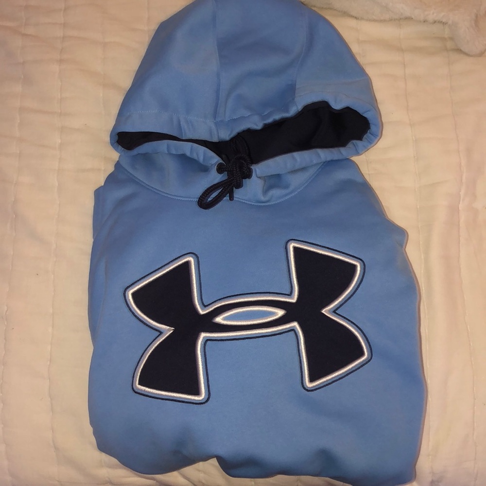 Light Blue Under Armour Hoodie